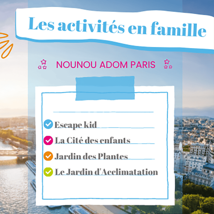 Les activités à faire en famille à Paris