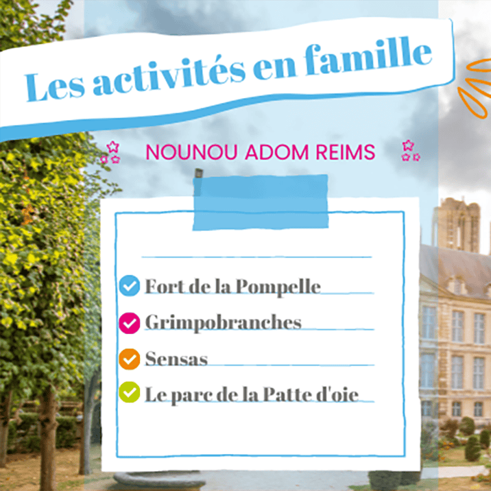 Les activités à faire en famille à Reims