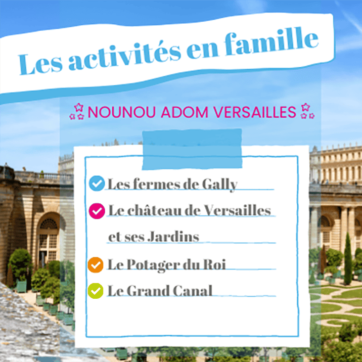 Les activités à faire en famille à Versailles