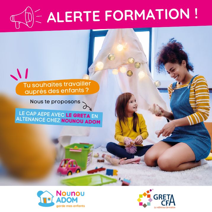 Être en apprentissage CAP AEPE chez NOUNOU ADOM 