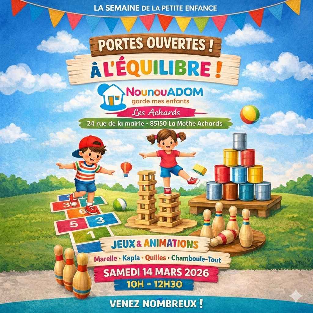 Semaine de la Petite Enfance : Un succès pour NOUNOU ADOM Les Achards ! Semaine de la Petite Enfance : Un succès pour NOUNOU ADOM Les Achards !